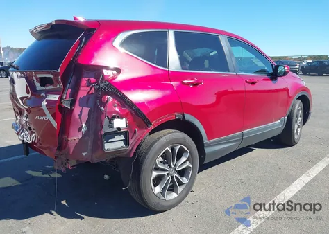 2021 Honda Cr-V Awd Ex из США, поврежденный, VIN 5J6RW2H51MA010189